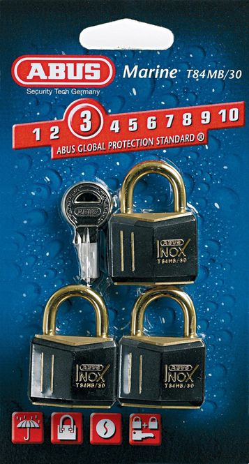 Main Image Hengelås Abus Marine Trippel 30mm