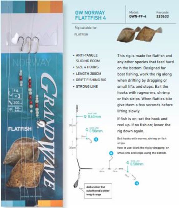 Hovedbilde Daiwa Grandwave Norway Flattfish 4