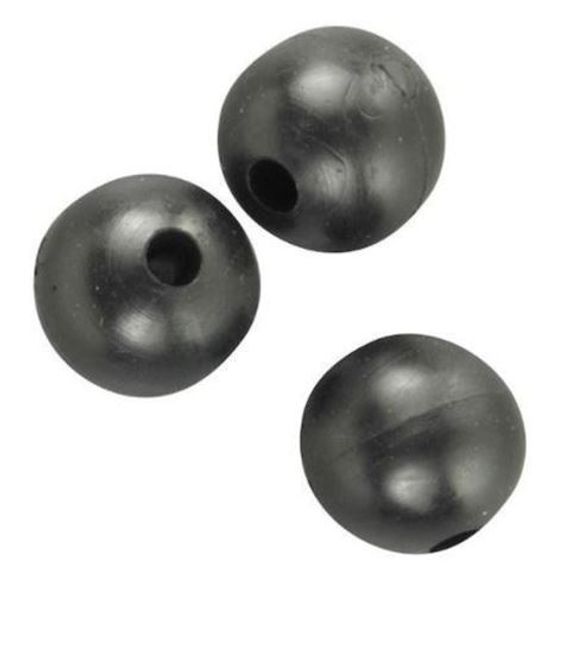 Hovedbilde Wiggler soft beads svart 10mm 10stk