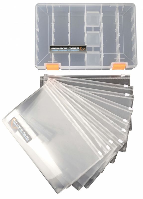 Savage Gear Specialist Soft Lure Bag (1 Boks & 10 Ziplock bags)