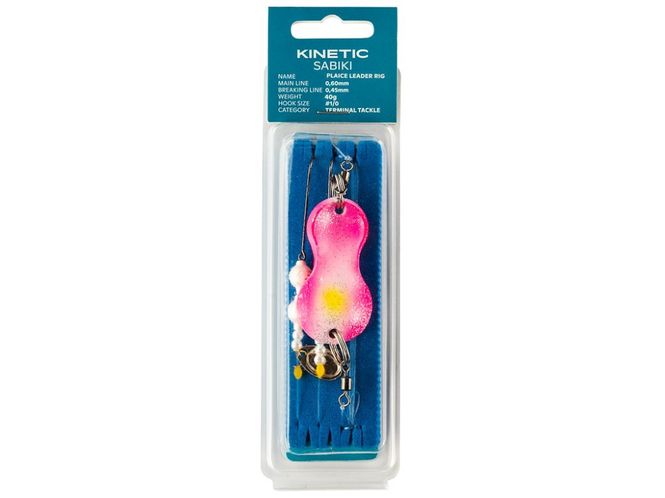 Huvudbild Kinetic Sabiki Plaice Leader 120gr - Kinky Pinky