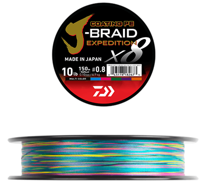 Main Image Daiwa J-braid Expedition X8 300m MC